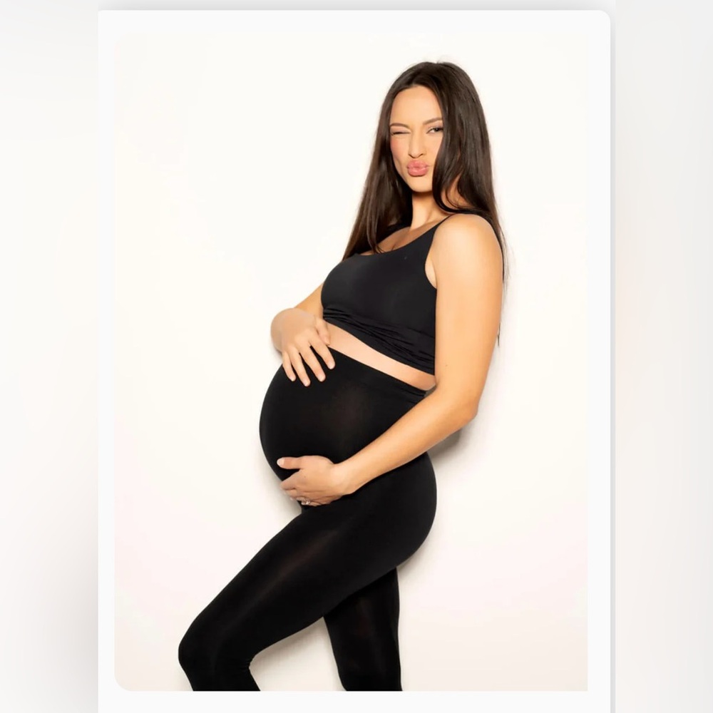 Mamafique Black Maternity Leggings